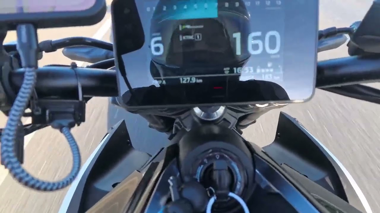 Kawasaki Z900 2025 A2 acceleration | german autobahn