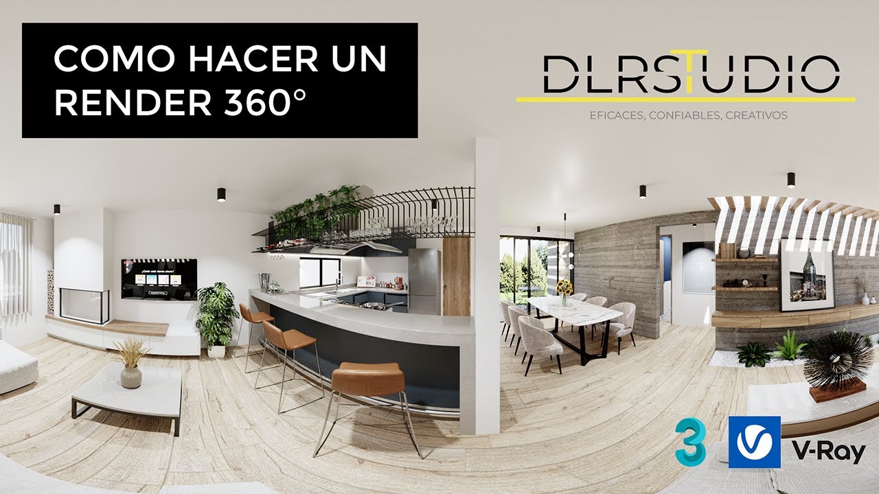 Como hacer un Render 360° 3DMax y Facebook