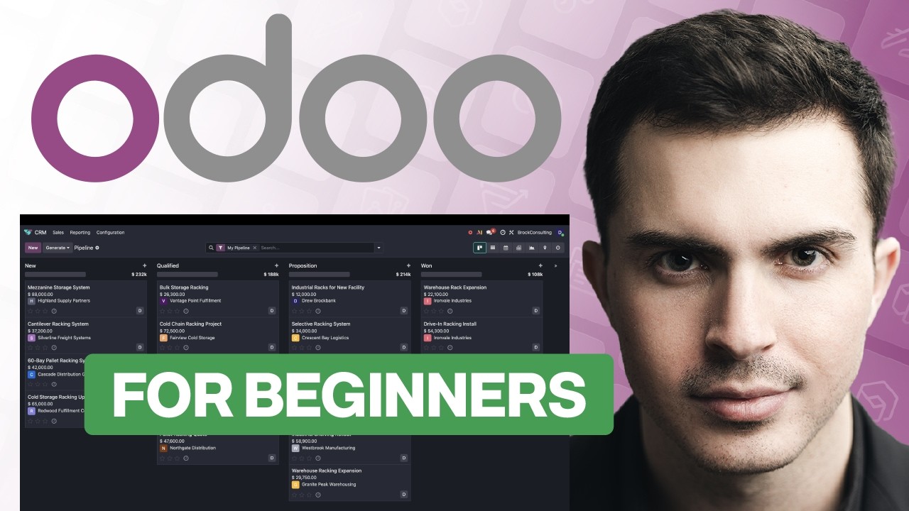 Полный курс обучения Odoo для начинающих 2026 | Обучающий видеокурс
