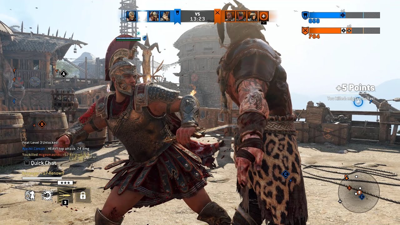 [For Honor] Multiplayer 4V4 -Centurion-