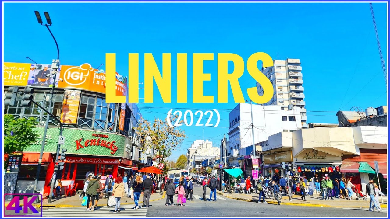 【4K】Buenos Aires, LINIERS y su Barrio por DENTRO - Buenos Aires Walk, ARGENTINA