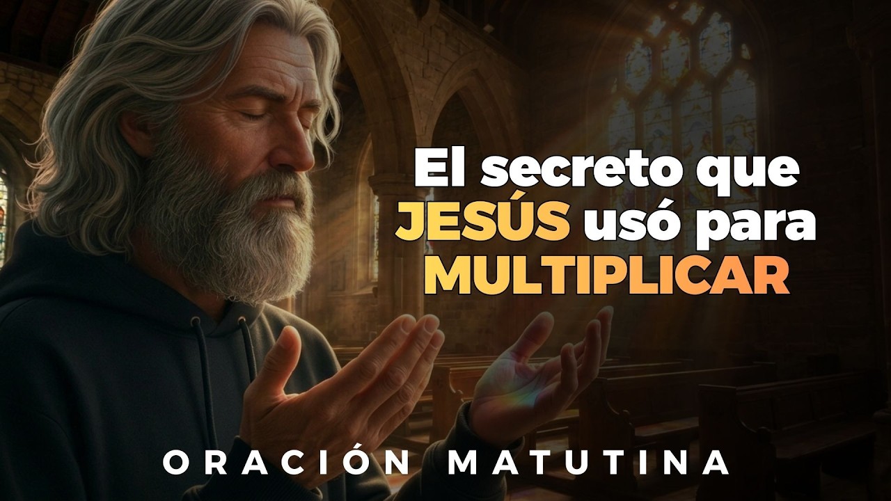 El secreto de JESÚS para atraer MILAGROS: Empieza el día así | Oración de la Mañana