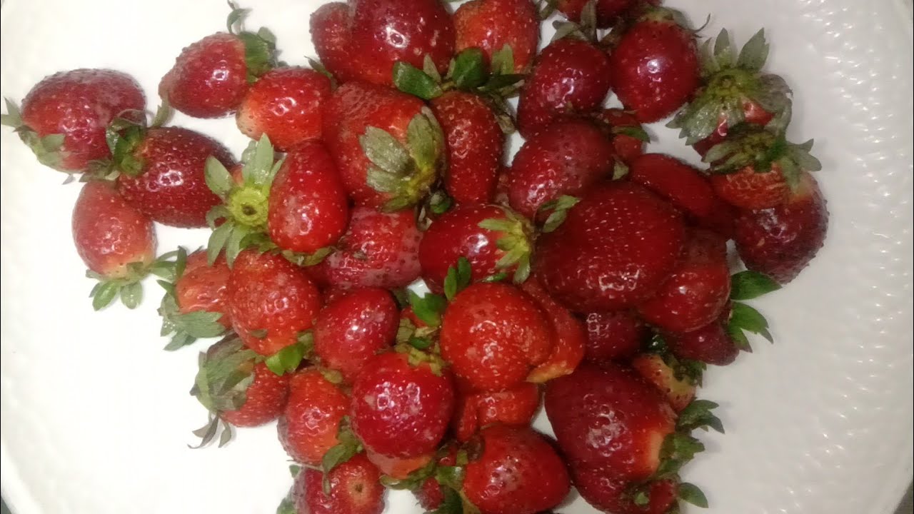 Strawberry=How ❤️To Eat Strawberrys 😋