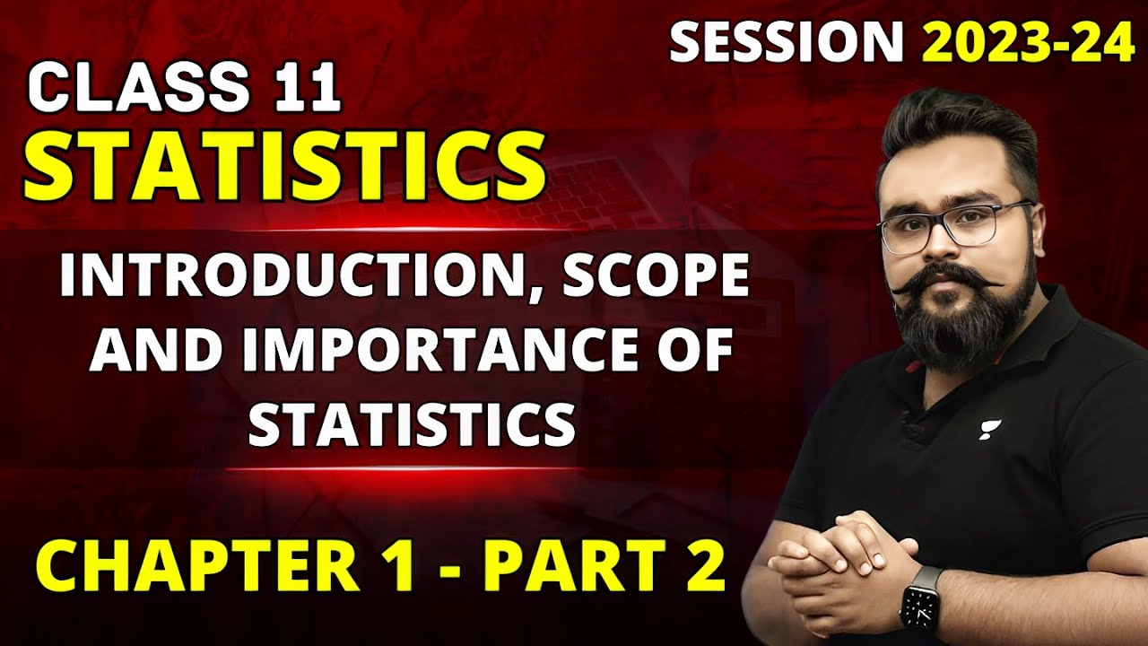 Concept of Economics and Significance of Statistics in Economics class 11 | Chapter 1 Introduction