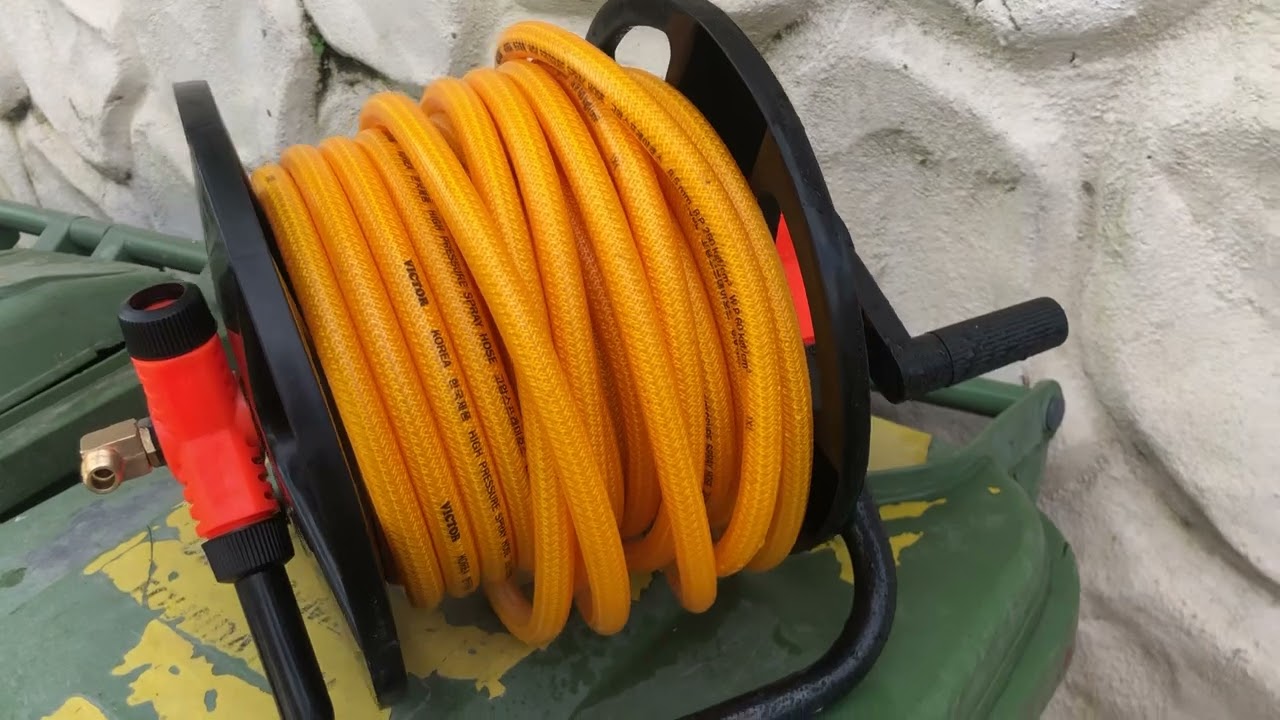 HOSE REEL for belttype pressure washer