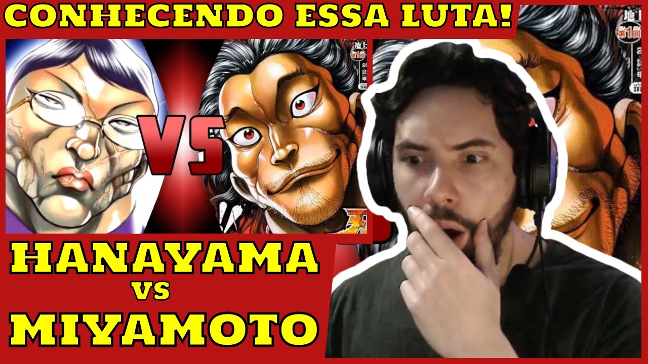 REACT | HANAYAMA VS MIYAMOTO | CONFRONTO LENDÁRIO  DO @SociedadeZ