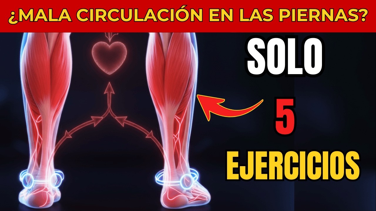 ¿Mayor de 50? Haz Estos 5 Ejercicios para Mejorar la Circulación en las Piernas
