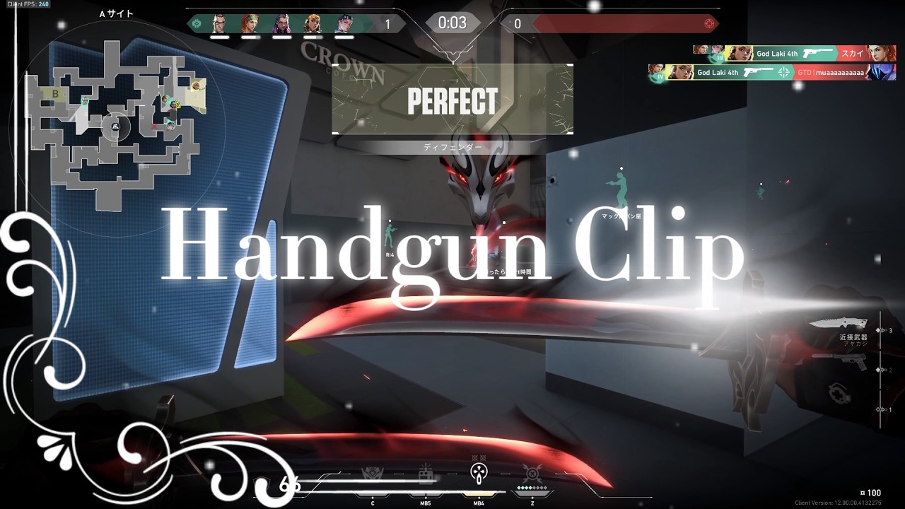 Handgun clip   【Valorant clip Vol.3.5】