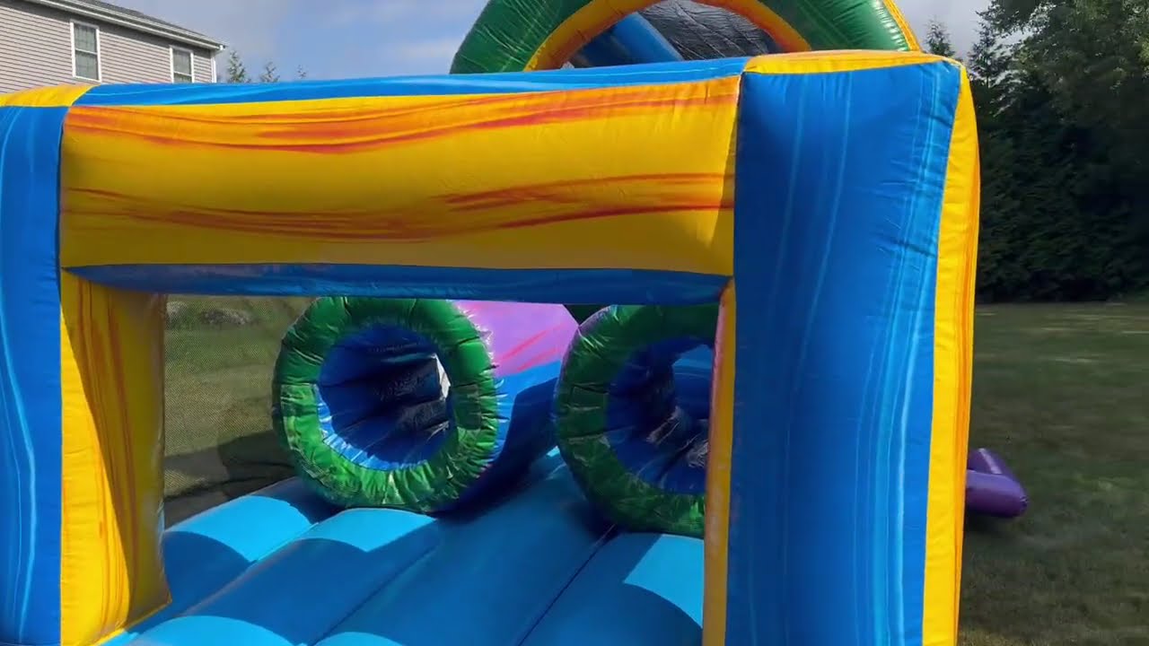 GOOMBAY OBSTACLE COURSE FROM JUMP 4 JOY INFLATABLES 401-413-3268 WWW.JUMP4JOYINFLATABLES.COM