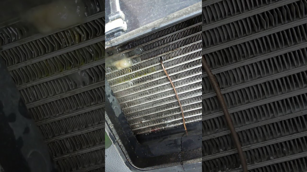 Fuga en el evaporador