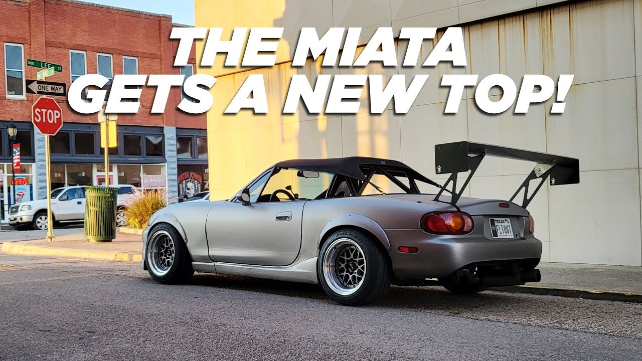 How to install a bikini top on a Miata #keenitop