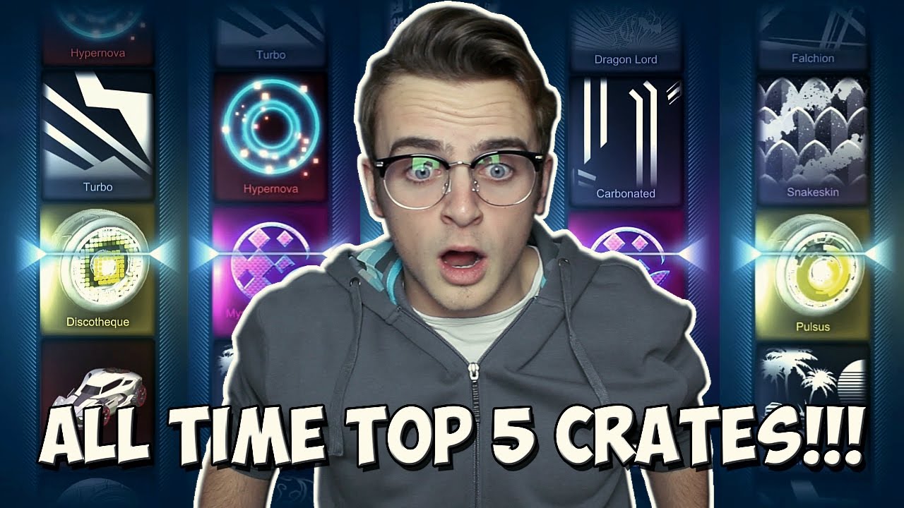 TOP 5 BEST ROCKET LEAGUE CRATE OPENINGS | PAINTED EXOTICS AND MYSTERY UNIVERSAL DECALS