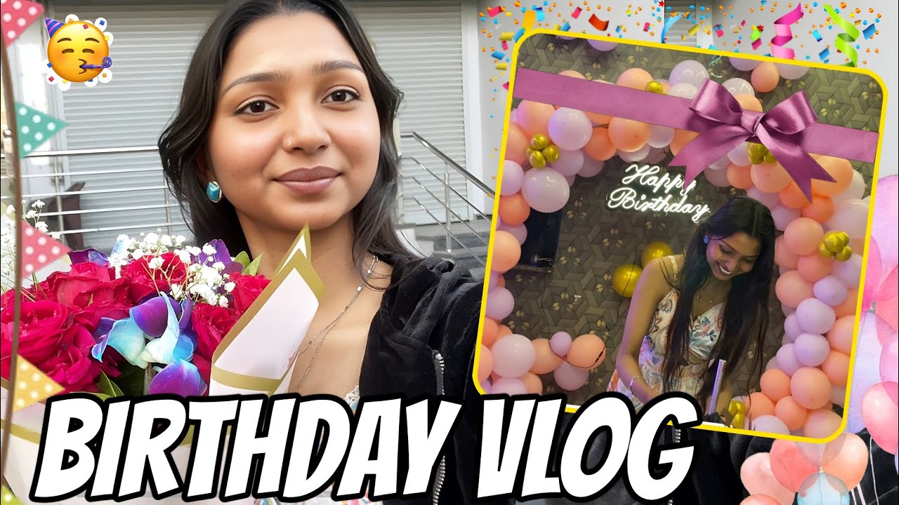 Birthday vlog 🎂🥳🫶🏻& enjoy with friends ❤️😁😇birthday wishes 🤩
