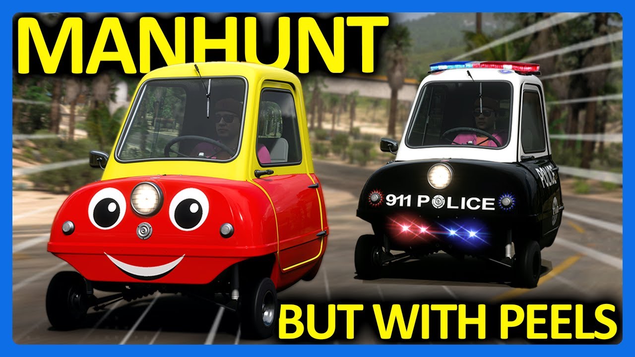 Forza Horizon 5 Manhunt, но только с Peel P50s...