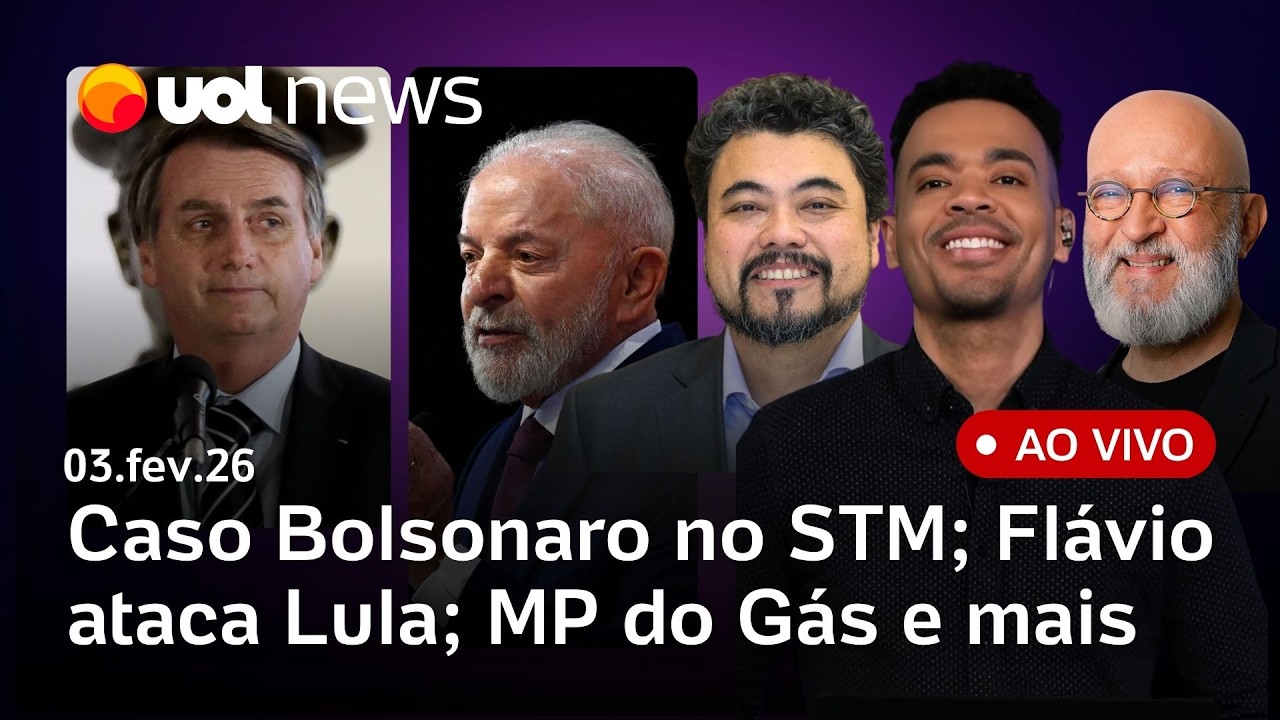 MP do Gás aprovada, e Nikolas é cobrado por voto; Flávio ataca Lula, STM analisa caso Bolsonaro e+