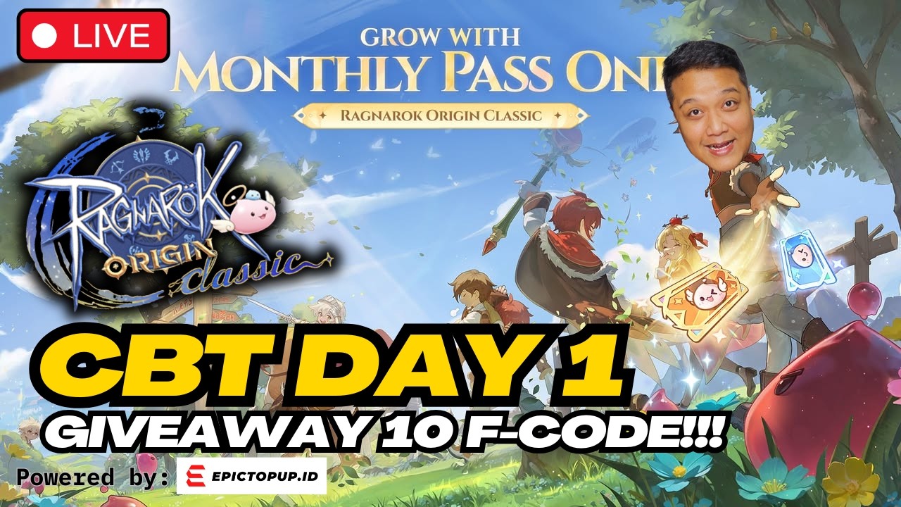 CBT DAY 1‼️YUK KITA CEK OMBAK DAN GIVEAWAY 10 FCODE COME COME⁉️#MEDIASHAREON