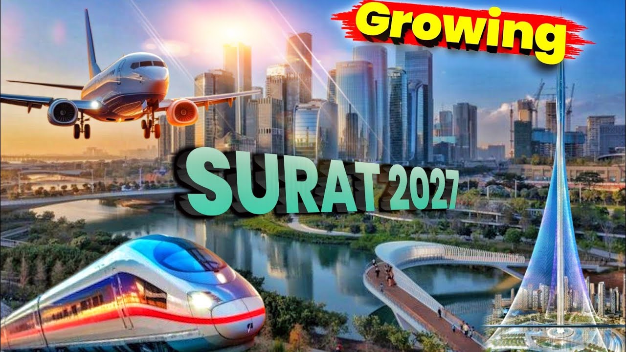 Future Surat Will Be 2027 | Surat Infrastructure Projects Complete 2027 #surat 