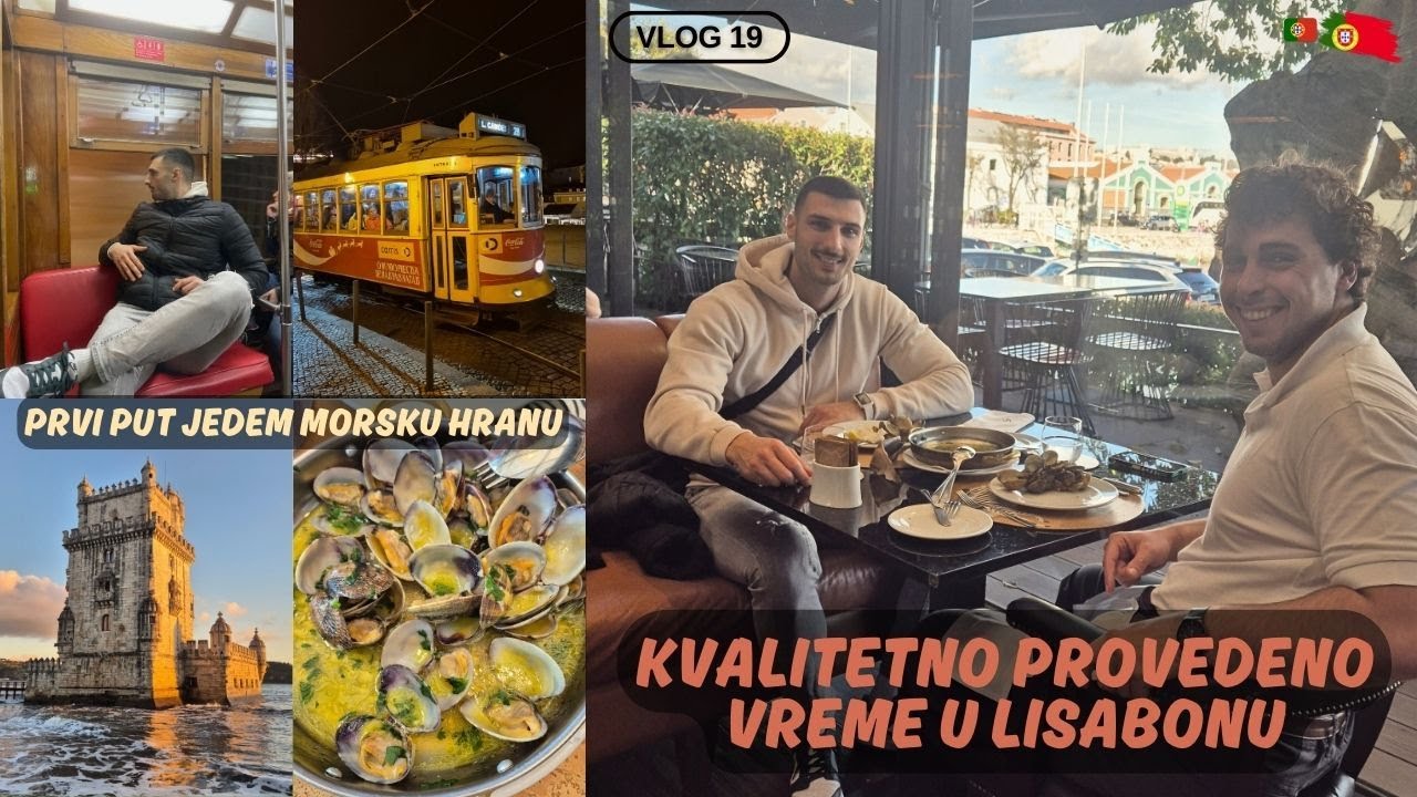 OBILAZIMO LISABON | JELI SMO TRADICIONALNU PORTUGALSKU HRANU | VLOG 19