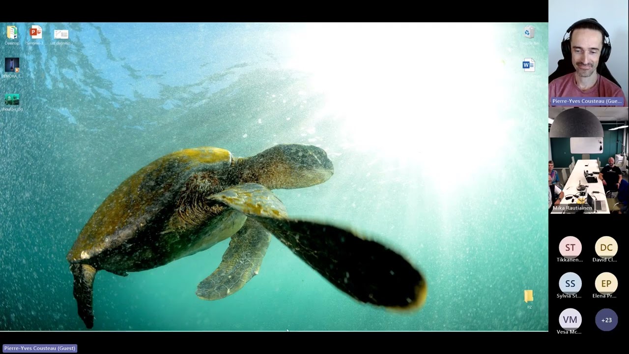 Citizen science for reacrational scuba diving Pierre Yves Cousteau