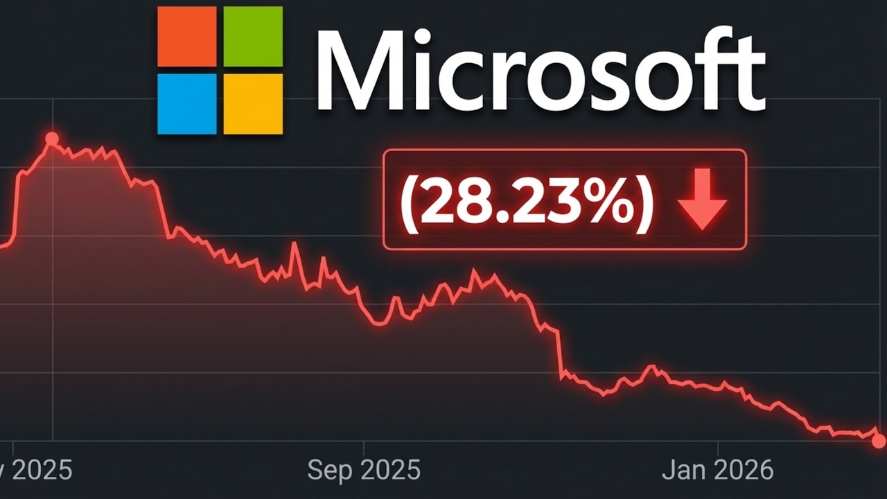 Акции Microsoft падают