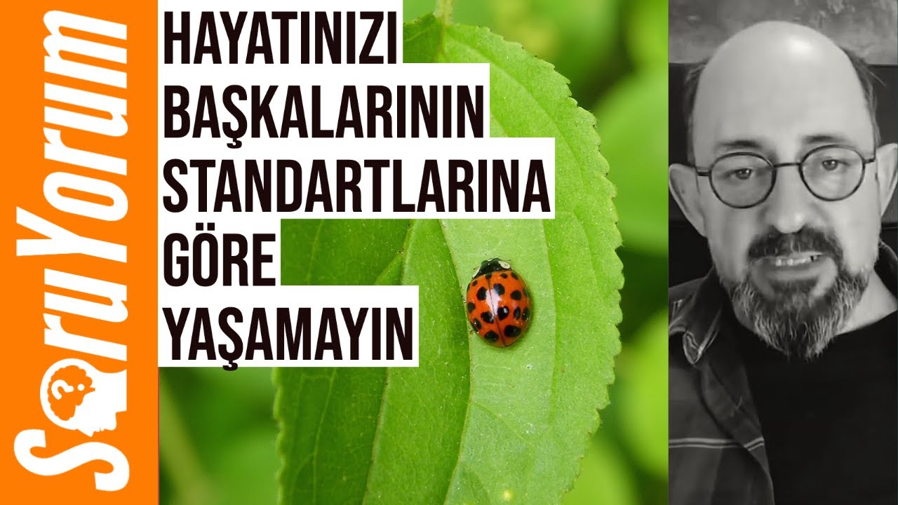 SoruYorum - Hayatınızı Başkalarının Standartlarına Göre Yaşamayın