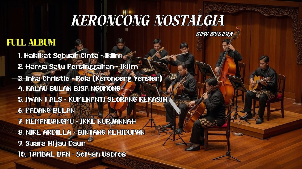 HAKIKAT SEBUAH CINTA | HANYA SATU PERSINGGAHAN 🎵 Mix - Full Album | Keroncong Klasik Abadi