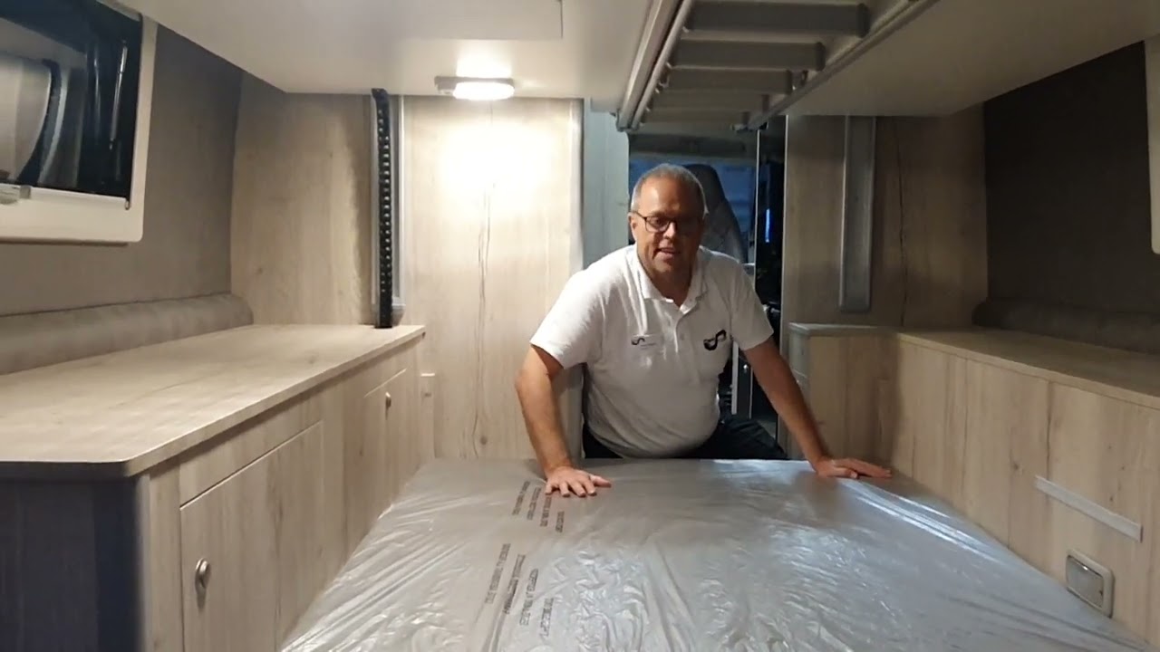 Campervan with huge amount of storage! Tour of the Mega Mobil Revolution 640