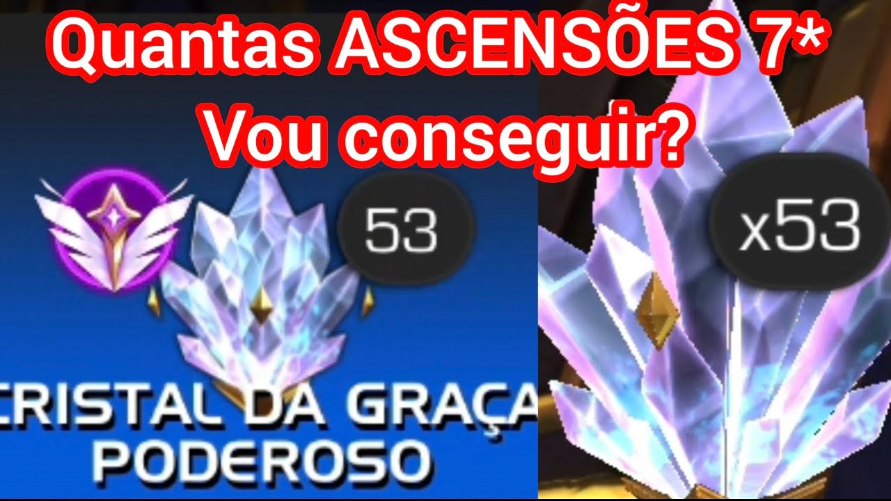 53 Cristais: em busca das ASCENSÕES 7* estrelas 