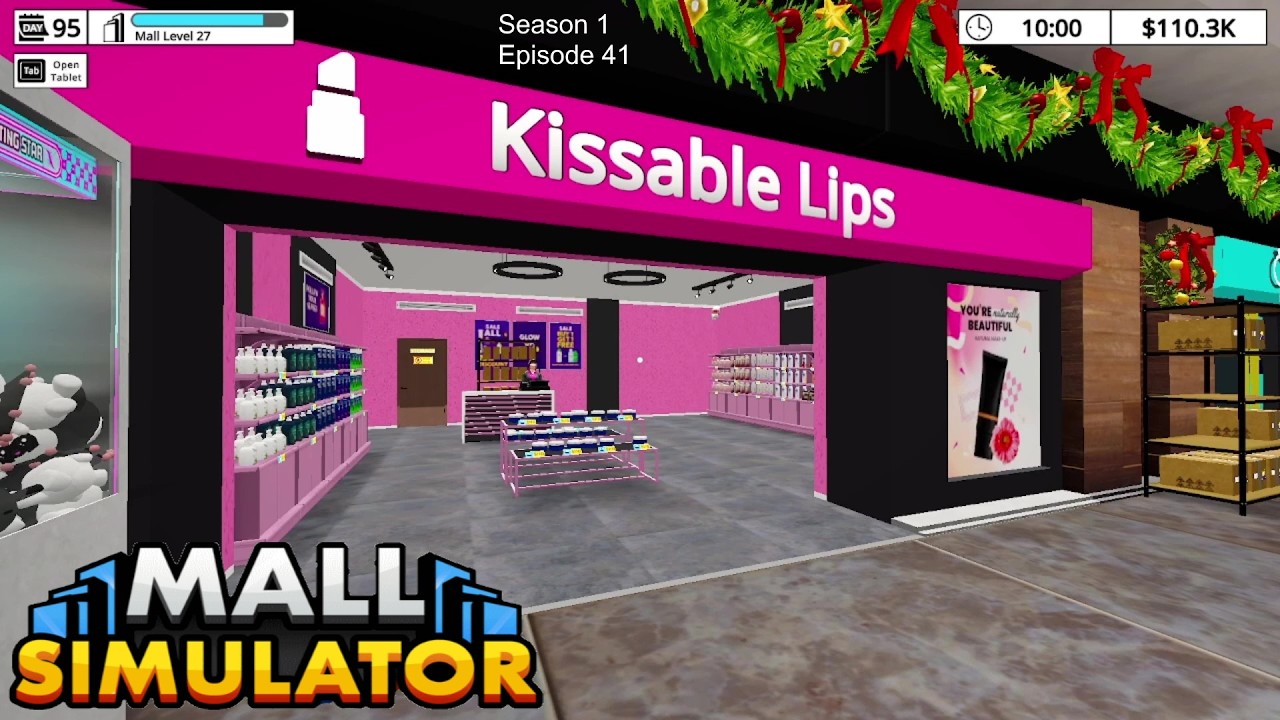 В игре Mall Simulator покупают косметические товары на продажу | 1 сезон, 41 серия