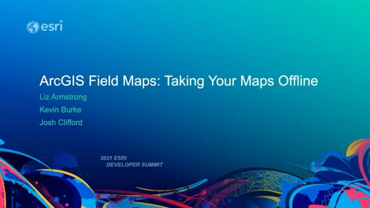ArcGIS Field Maps: Taking Your Maps Offline