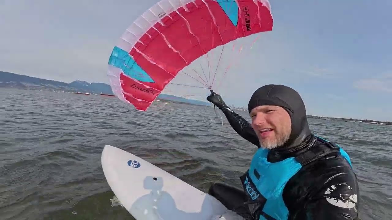 Parawing: Pushing the light wind limits of the Flow D-Wing 4.2m