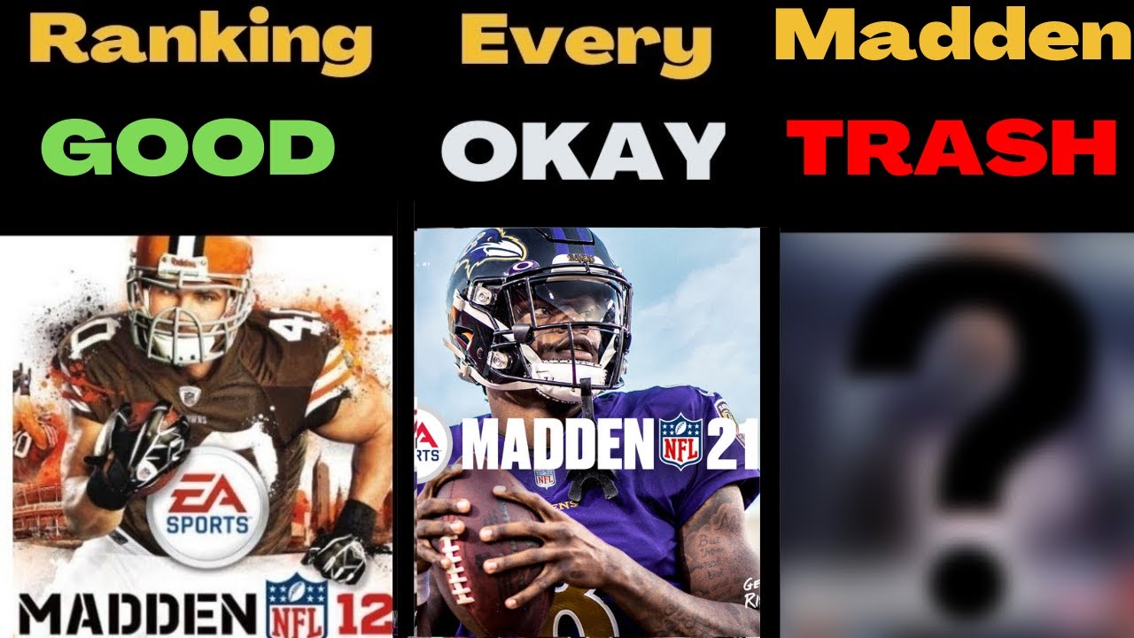 Ranking *EVERY* Madden 2000-2021 | Savage Foundation