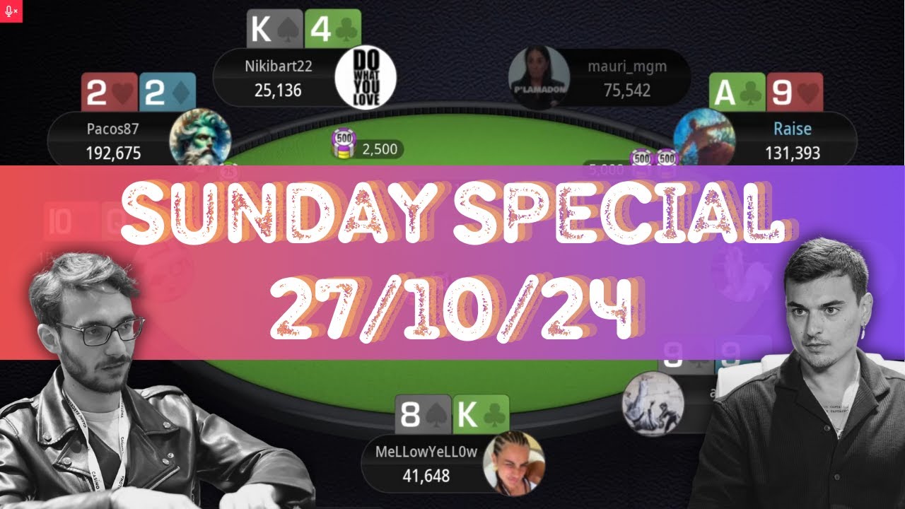 🇮🇹 &euro;100 Sunday Special [8-Max] 27/10/24 IFOLDACES4U | Gasparotto10 - Final Table Replay