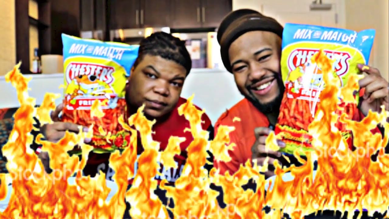 EXTREME HOT FRIES CHALLENGE W / T & LEE T.V.