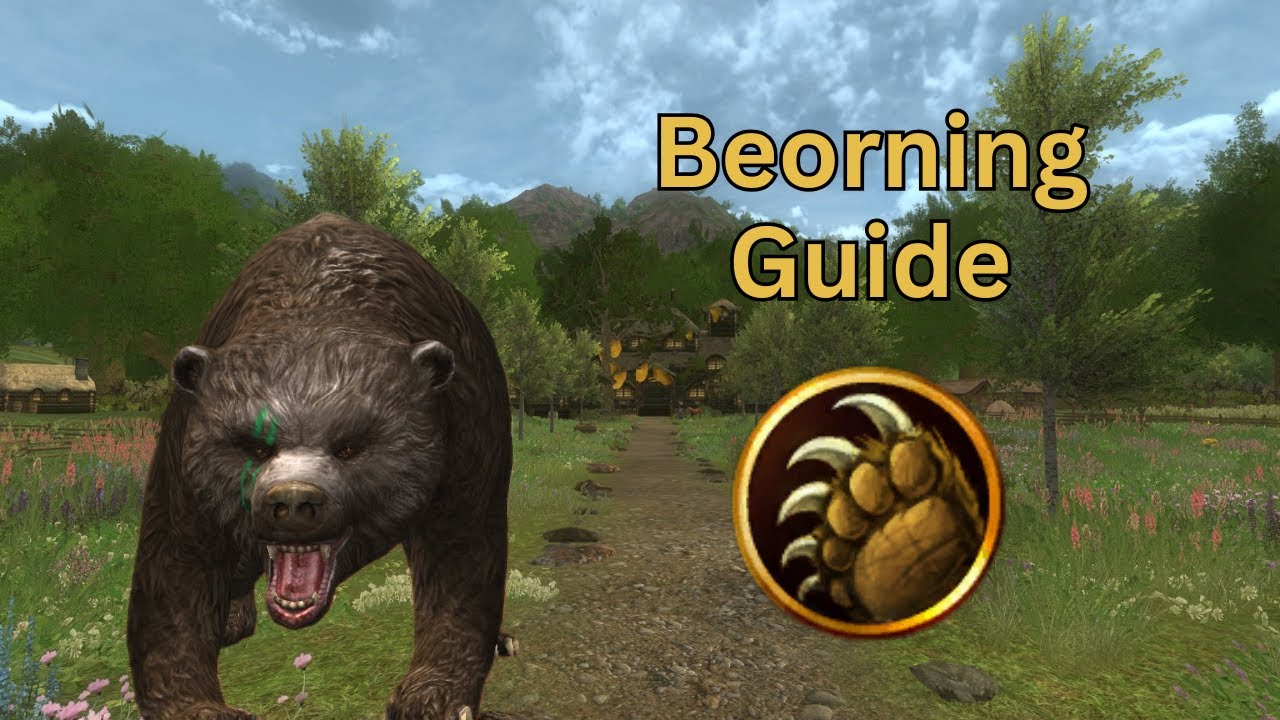 Руководство по классам Lotro Beorning | Руководство по классам для начинающих | #lotro #lotroguide