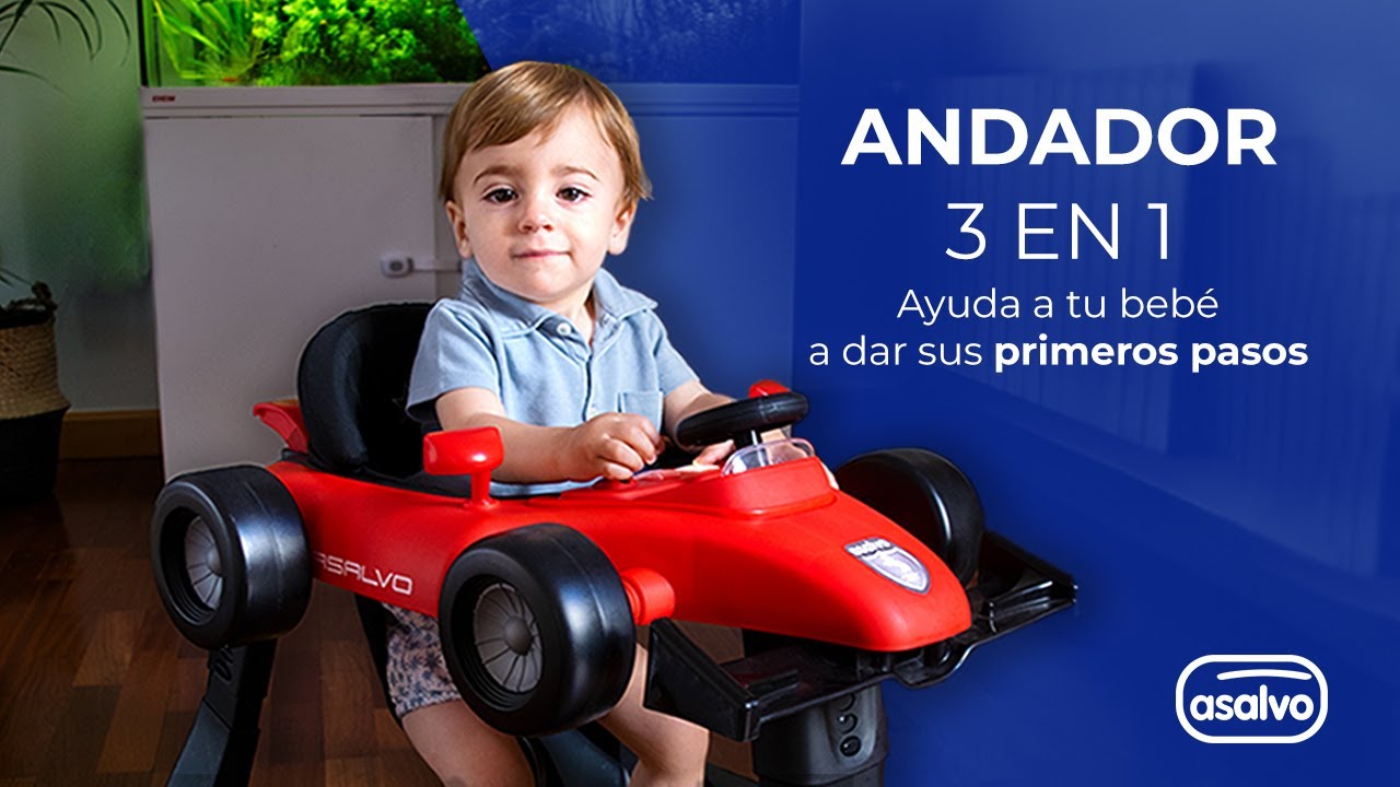 Andador para bebés 3 en 1 | ASALVO