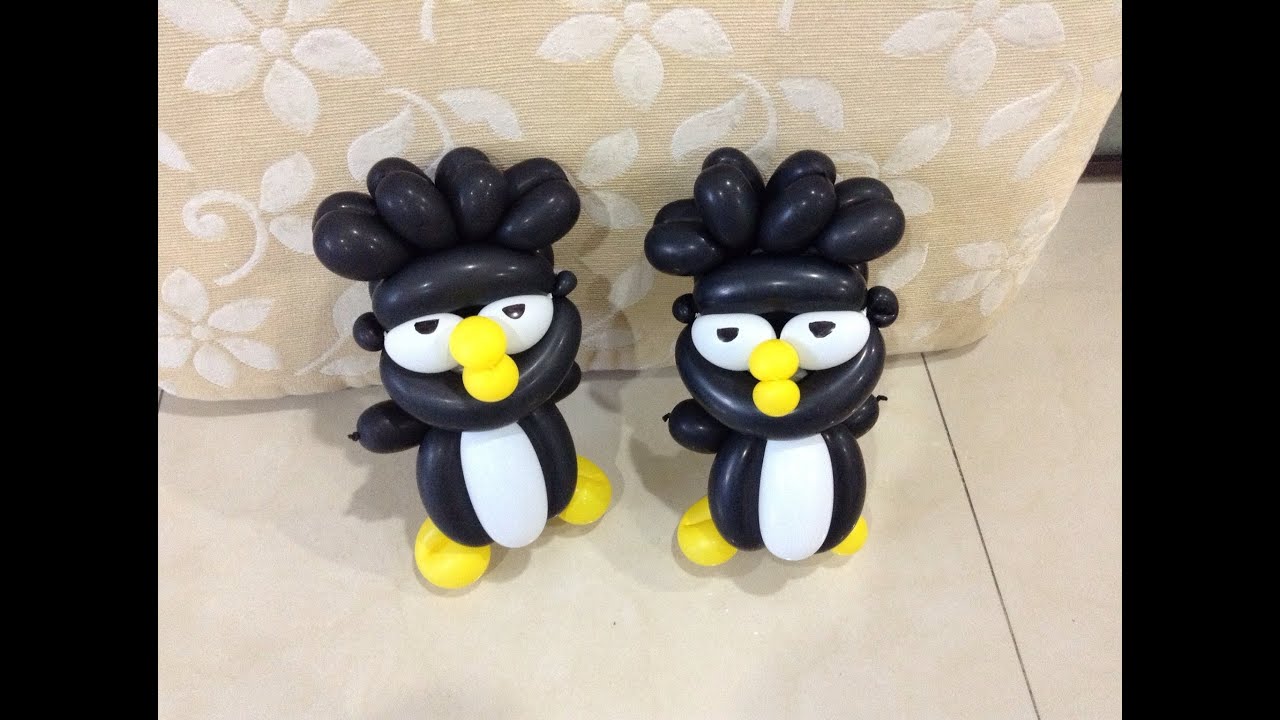 造型氣球 酷企鵝 折氣球 企鵝  badtz-maru penguin balloon