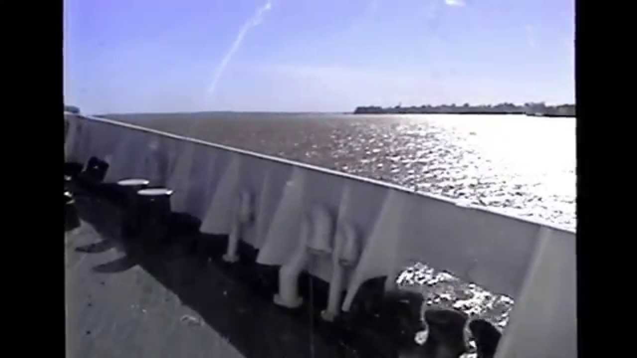 NAVEGACION MOTONAVE CIUDAD DE PARANA  BS AS  A C  DEL URUGUAY  1998 VIDEO 1