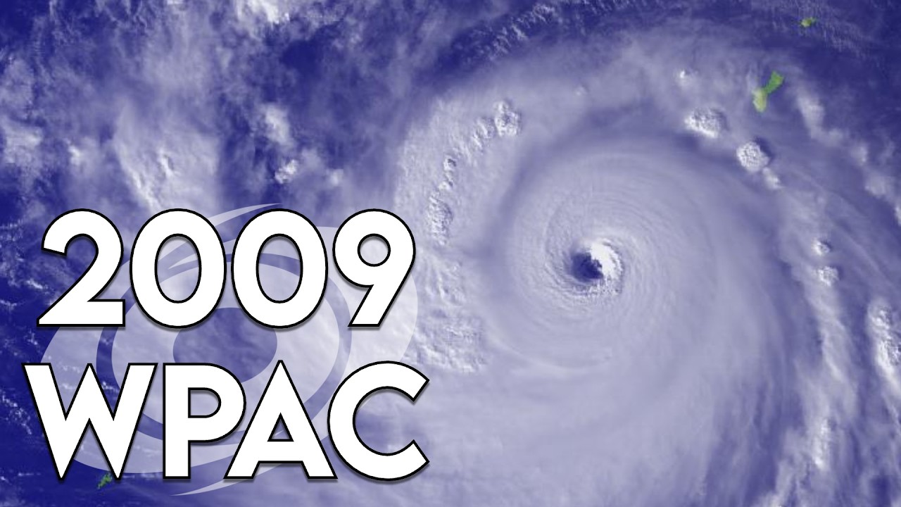 2009 Pacific Typhoon Season Animation V.2