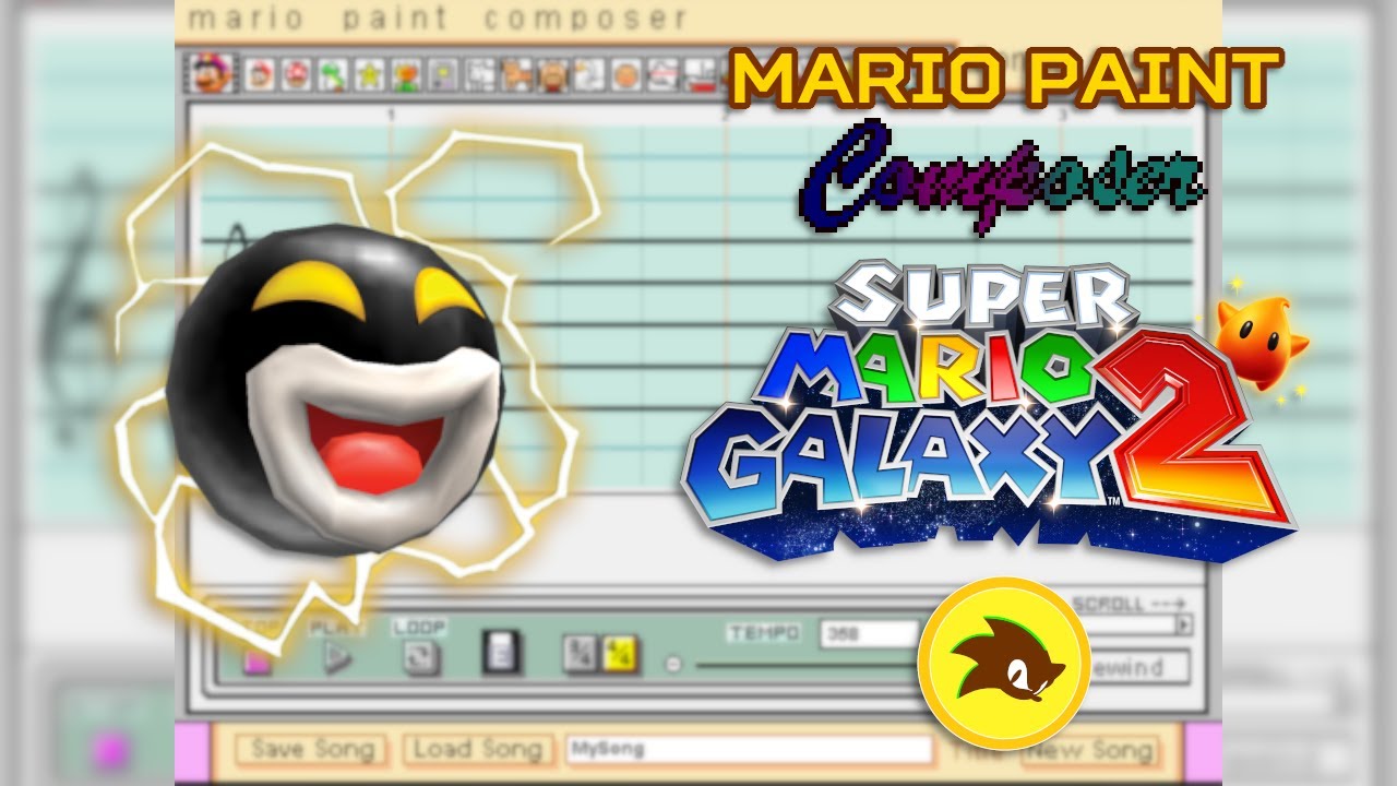 Mario Paint Composer - Super Mario Galaxy 2 - Space Storm Galaxy