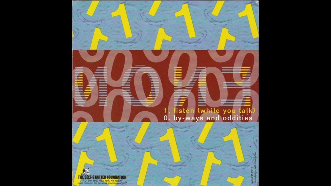 ENON - Listen (While You Talk) / By-ways And Oddities (single)