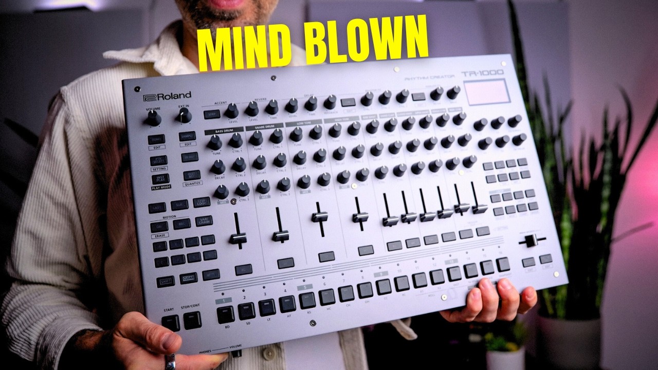 I tried out the TR-1000 // It blew my mind as expected