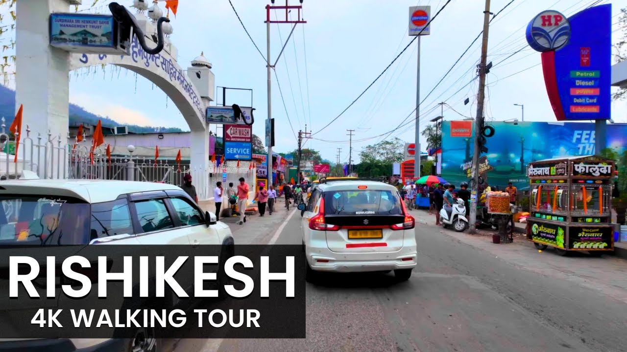 Walking in India - Rishikesh, Uttarakhand 🇮🇳