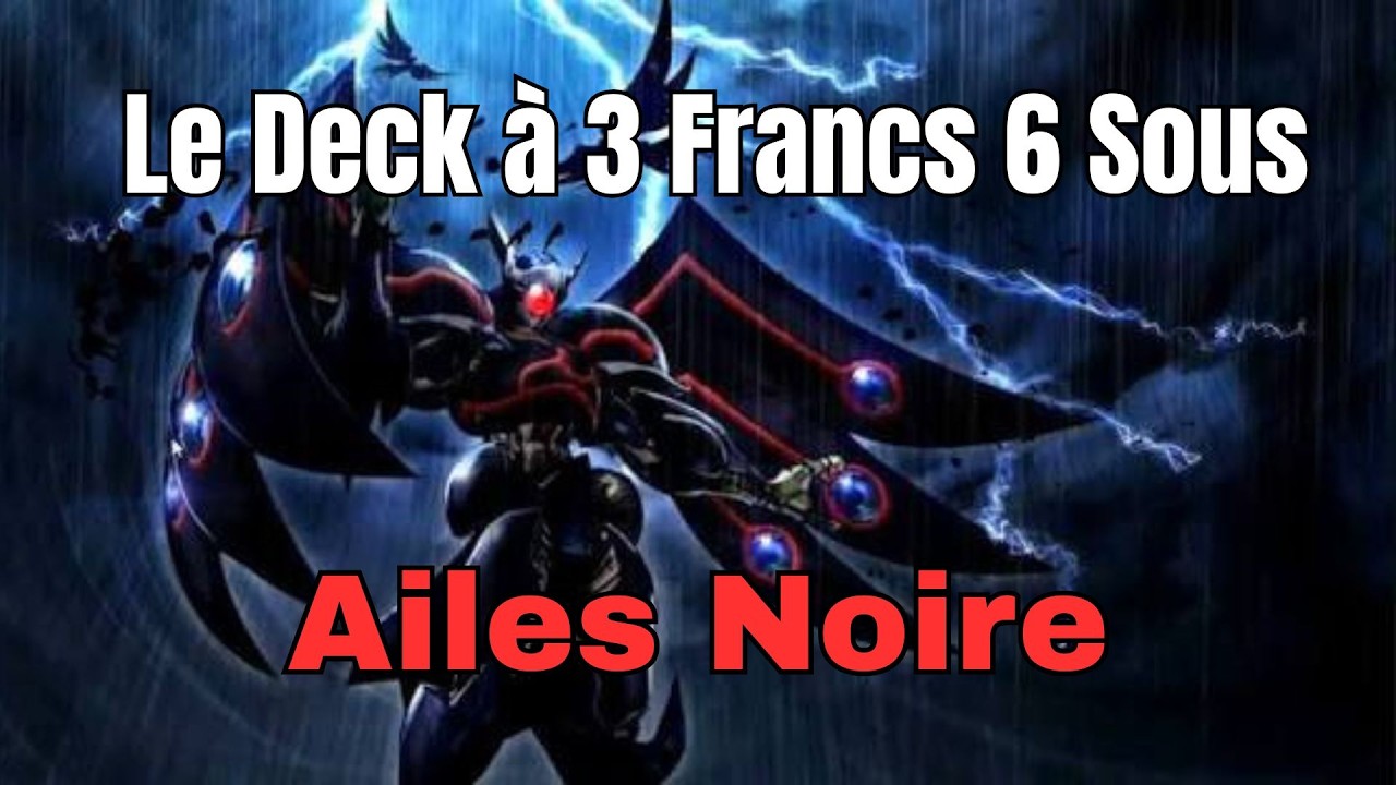 BLACKWING / AILE NOIRE – Deck Budget avec 3 Structure Deck | Deck Complet.