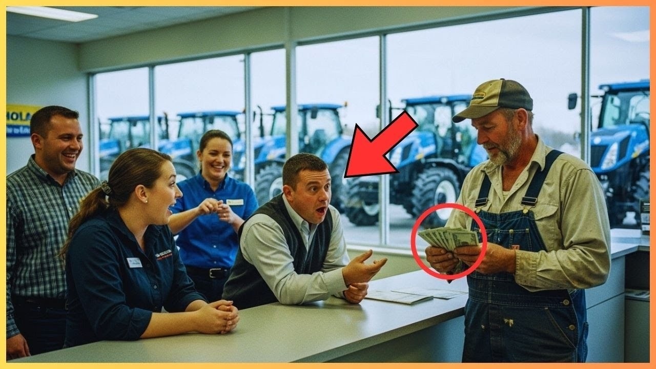 Fünf New Holland Traktoren nehme ich!