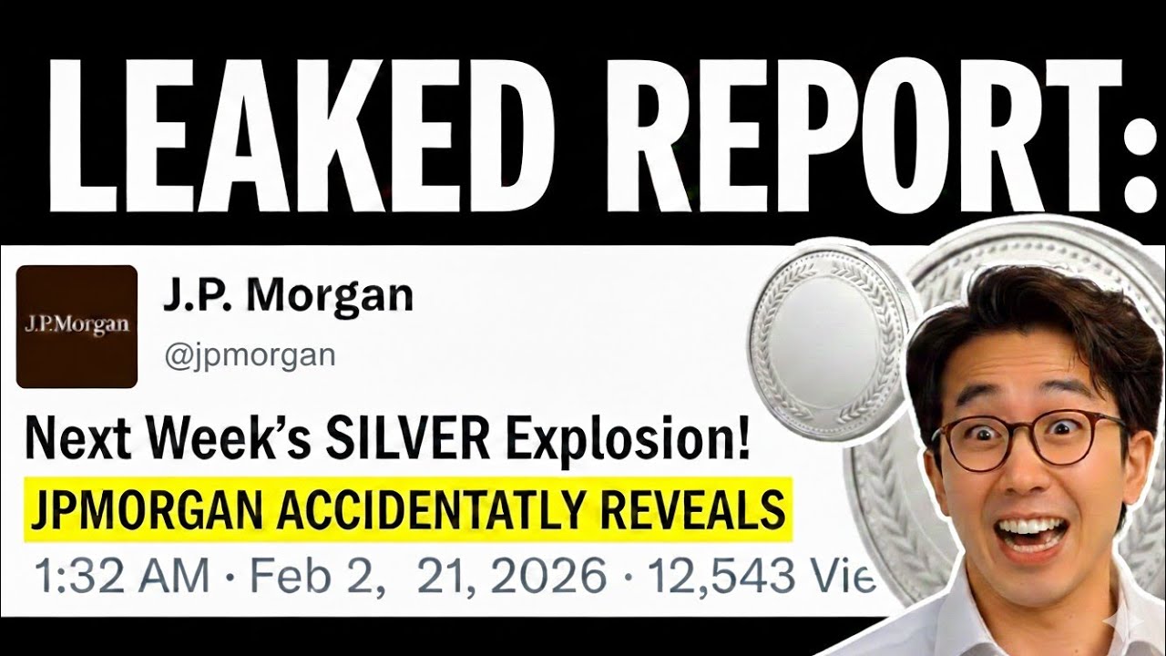 LEAKED REPORT: JPMorgan Accidentally Reveals Next Week’s SILVER Explosion