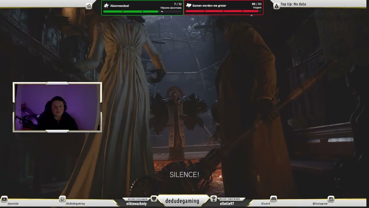 Horror Tuesday RE8 Village | Bij de 100 volgers (dus niet subs) geef ik 5 subs w (Part 6/9)