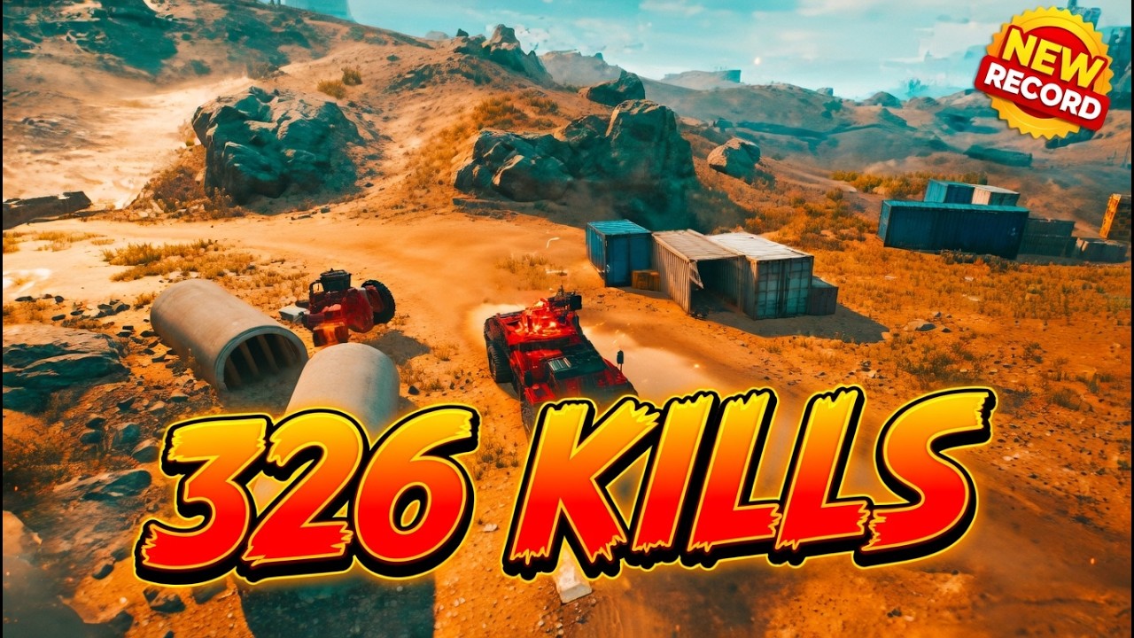 Bot farming 326kills at Trainwreck
