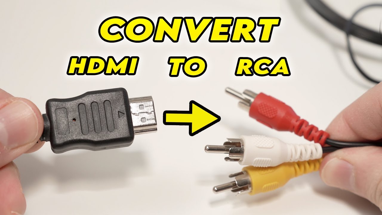 HDMI в RCA: как преобразовать