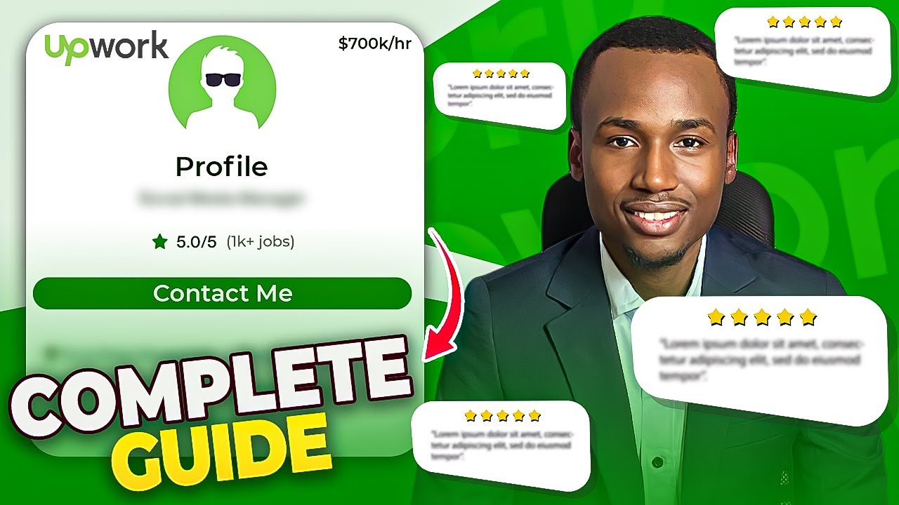 Как создать профиль фрилансера на Upwork!